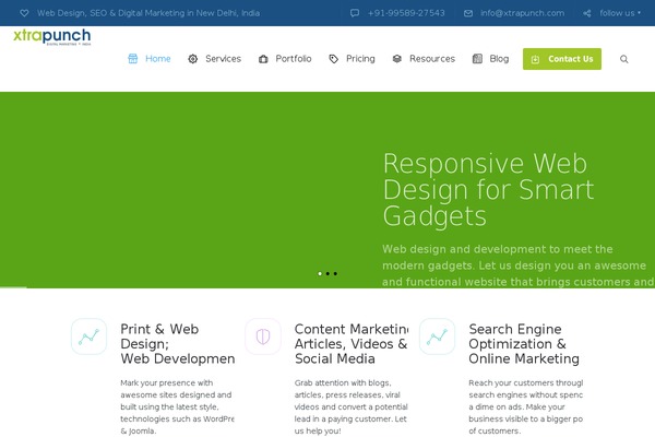 xtrapunch.com site used Smartbusiness