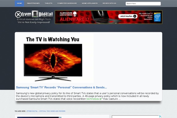xtremdigital.com site used Sonex