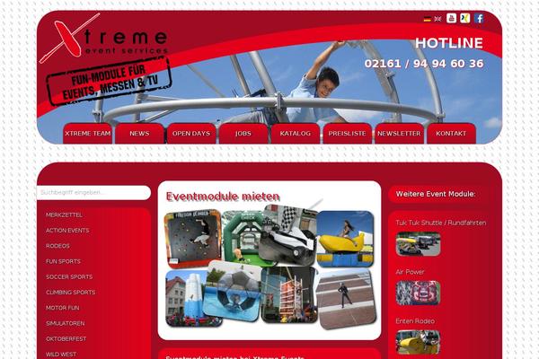 xtreme-events.de site used Cmwp-theme