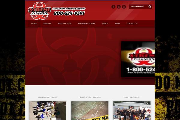 Ultimate theme site design template sample