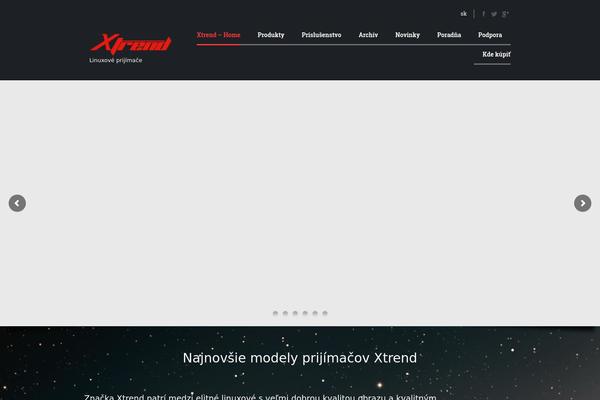 Retro theme site design template sample