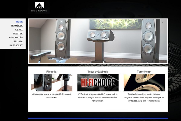 The Blog theme site design template sample