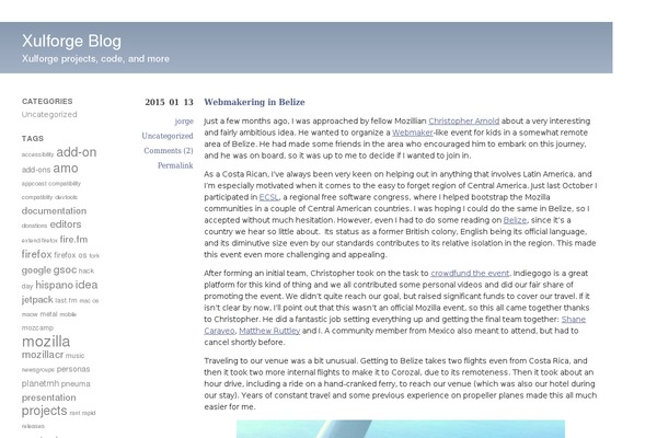 Barthelme theme site design template sample