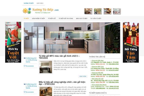 xuongtubep.com site used Dynamica