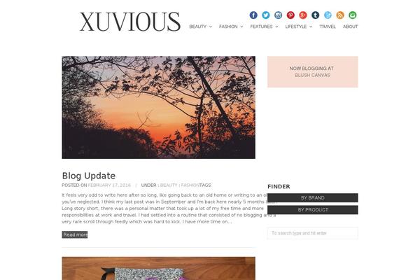 Elegant theme site design template sample