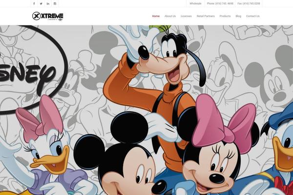 Strata theme site design template sample