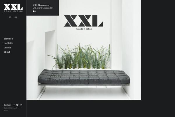 xxlcomunicacion.com site used Theme-xxl