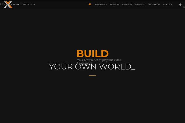 Movedo theme site design template sample
