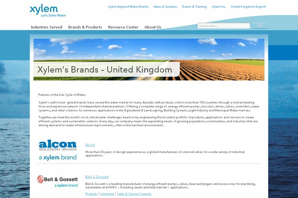 Xylemrcw theme site design template sample