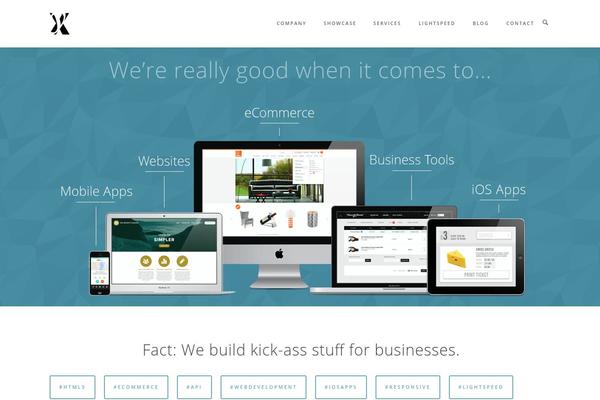NAMO theme site design template sample