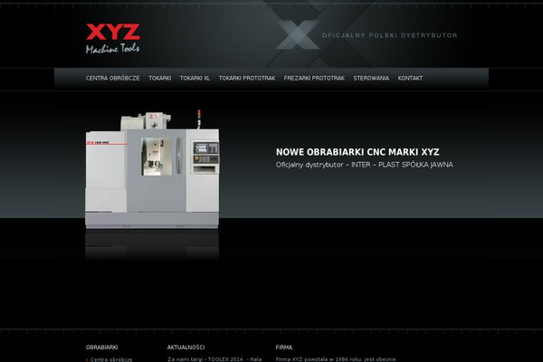 XYZ theme site design template sample