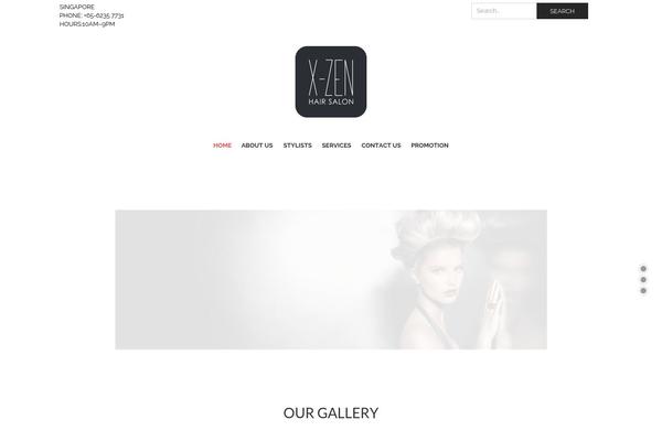 Woopress-child theme site design template sample
