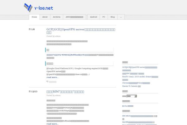 Titan theme site design template sample
