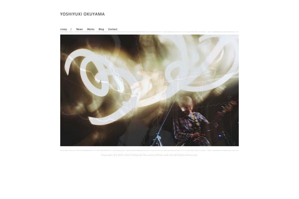 minimalism theme site design template sample