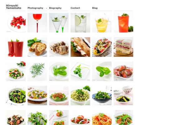 Portfolium theme site design template sample