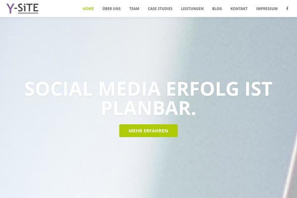 Corsa theme site design template sample