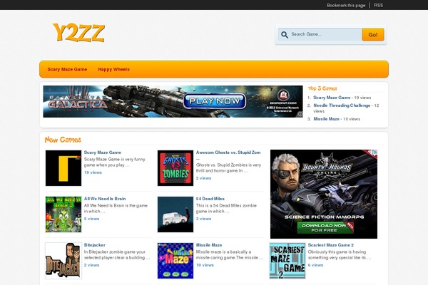 Durus theme site design template sample