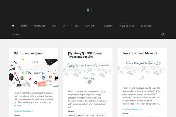 Baskerville theme site design template sample
