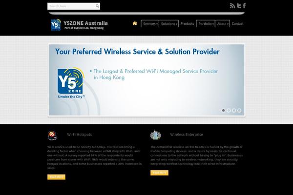 Athena theme site design template sample