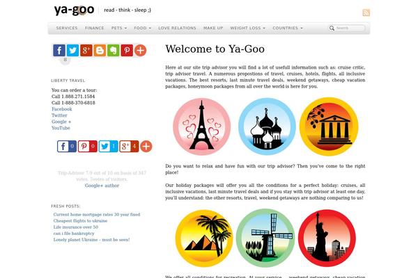 ya-goo.com site used PageLines