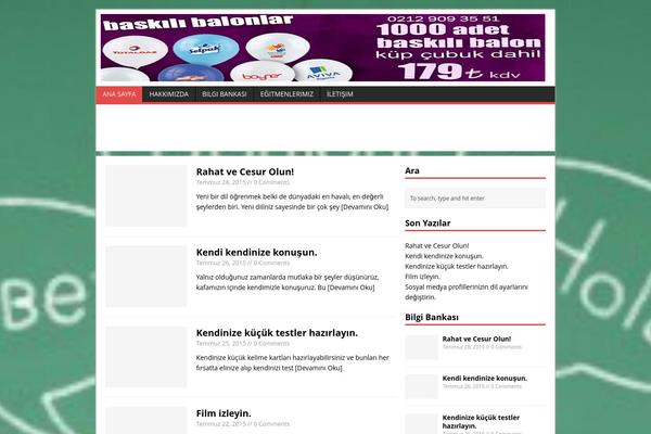 MH Magazine lite theme site design template sample