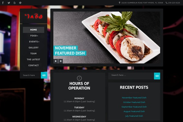 LemonChili theme site design template sample