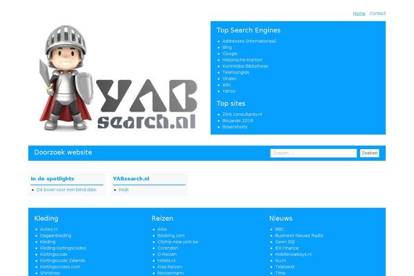 Twentytwenty-child theme site design template sample