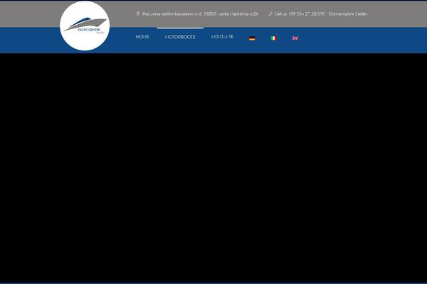 Yacht-rental-child theme site design template sample