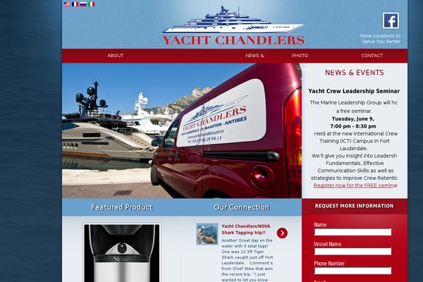 Site using WordPress Content Slide plugin