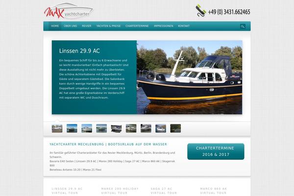 Dejavu theme site design template sample