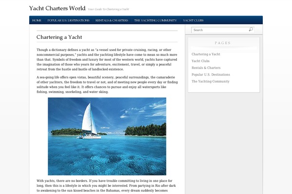 WhiteHouse theme site design template sample