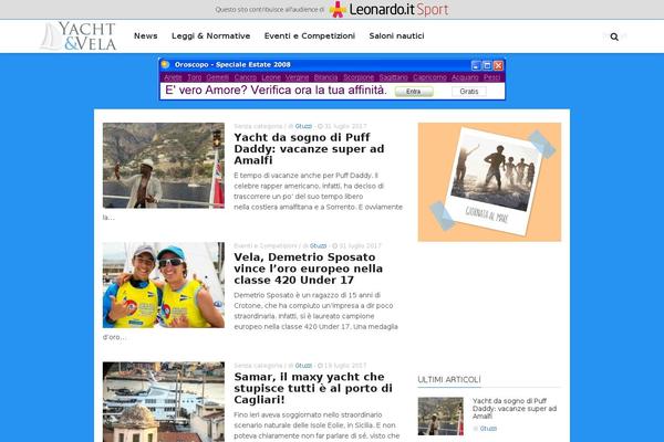 Admag theme site design template sample