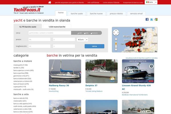 yachtfocus.it site used Yachtfocus