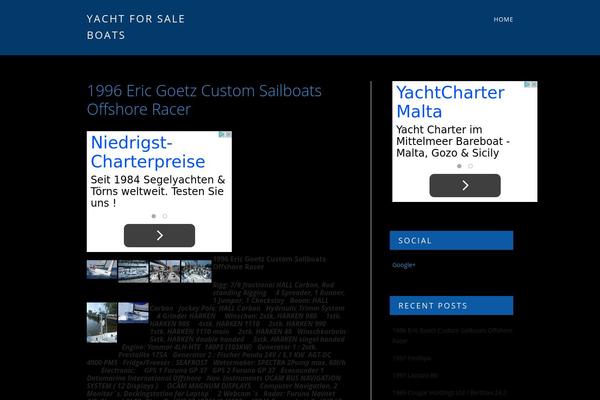 Hostmarks theme site design template sample