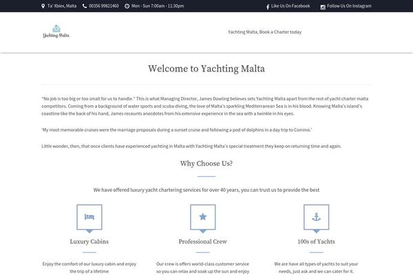 Site using Yachtcharter-shortcodes-post-types plugin
