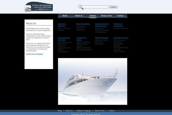 yachtmarket.com site used Venture