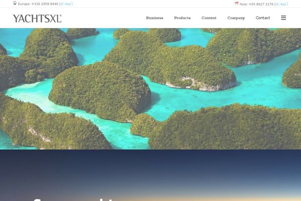 Satellite theme site design template sample