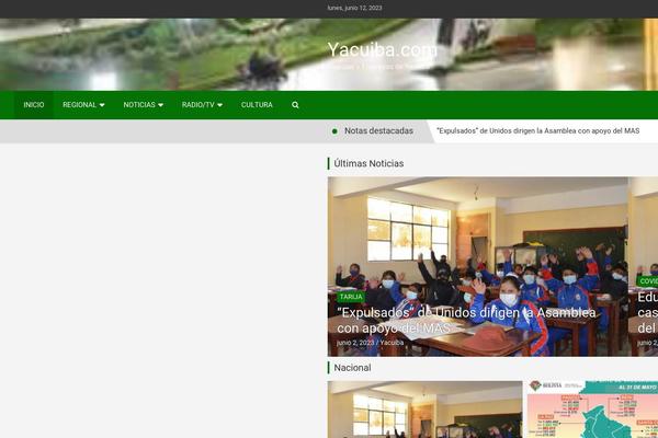 Site using Tiempo.com plugin