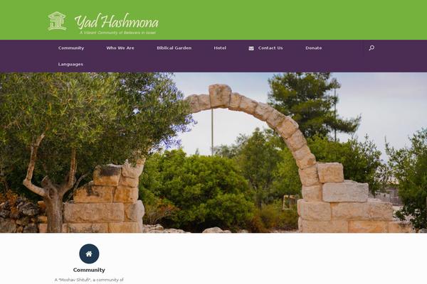 Vantage-child theme site design template sample