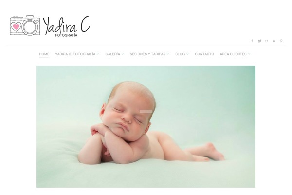 Camera7 theme site design template sample