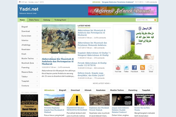 Forester theme site design template sample