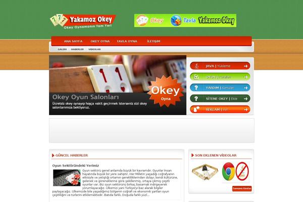 Yakamoz theme site design template sample