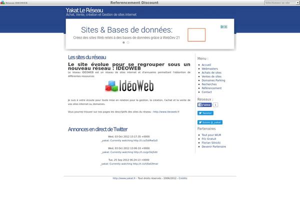 yakat.fr site used Accrue