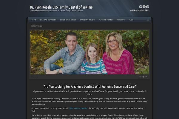 Alyeska theme site design template sample
