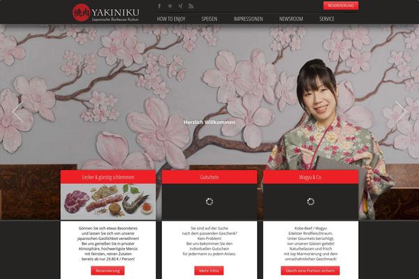 Linguini theme site design template sample