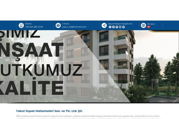 Yildiz theme site design template sample