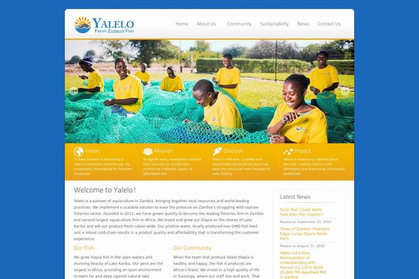 Ecobiz theme site design template sample