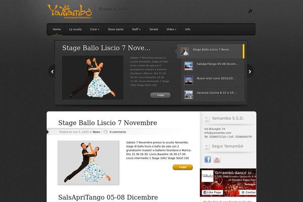 Polished theme site design template sample