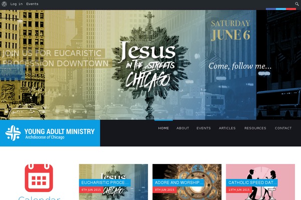 Parlament theme site design template sample