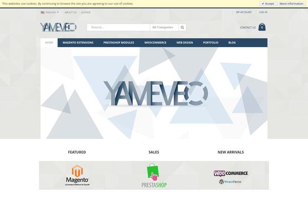 Subway theme site design template sample